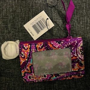 Vera Bradley Iconic Zip ID Case: Dream Tapestry